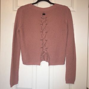 *SALE* Cross-back sweater